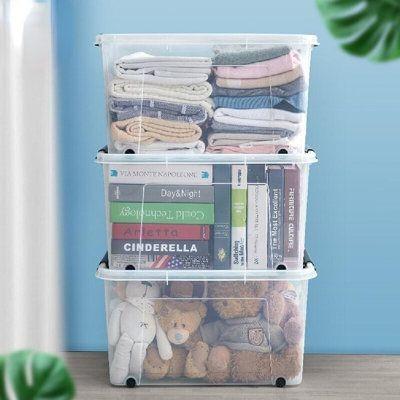 Clear storage box by Wayfair