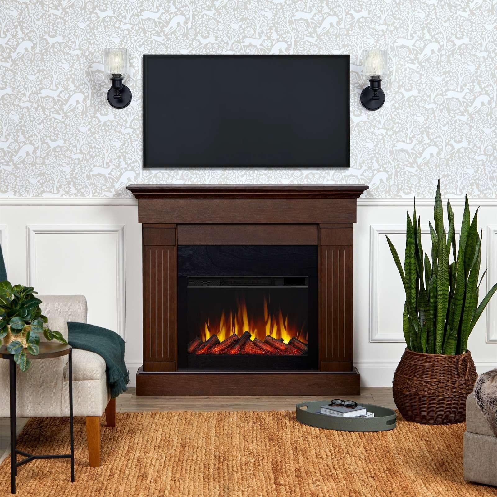 Crawford Slim Electric Fireplace