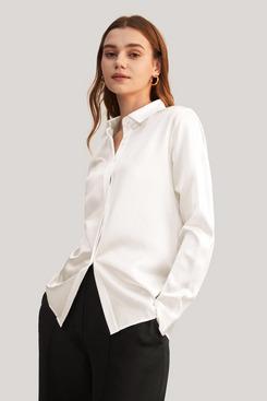 White Button-down shirt