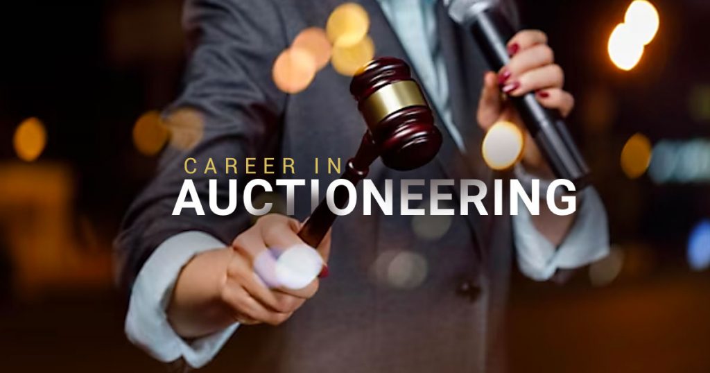 career in auctioneering