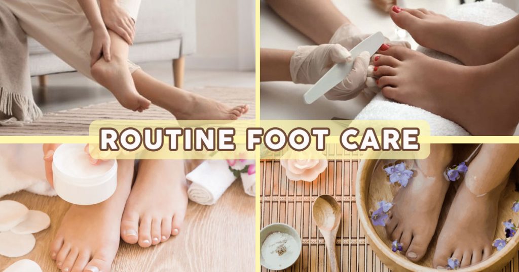 what is routine foot care