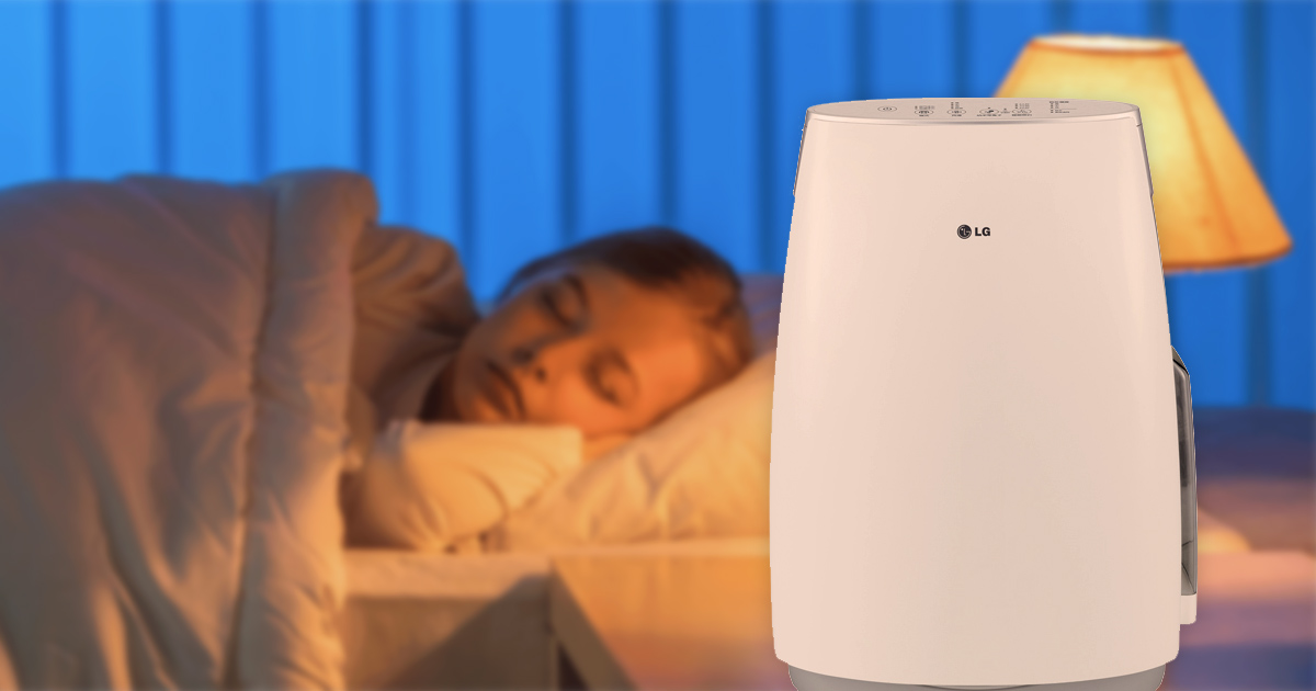 sleeping-with-air-purifier