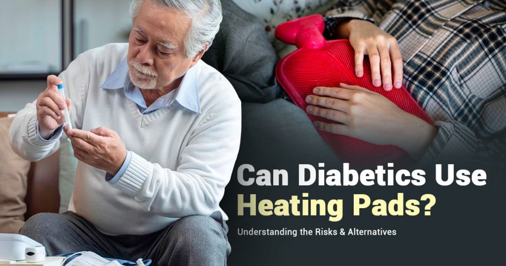diabetics use heating pads