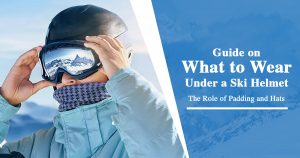 what to wear under ski helmet