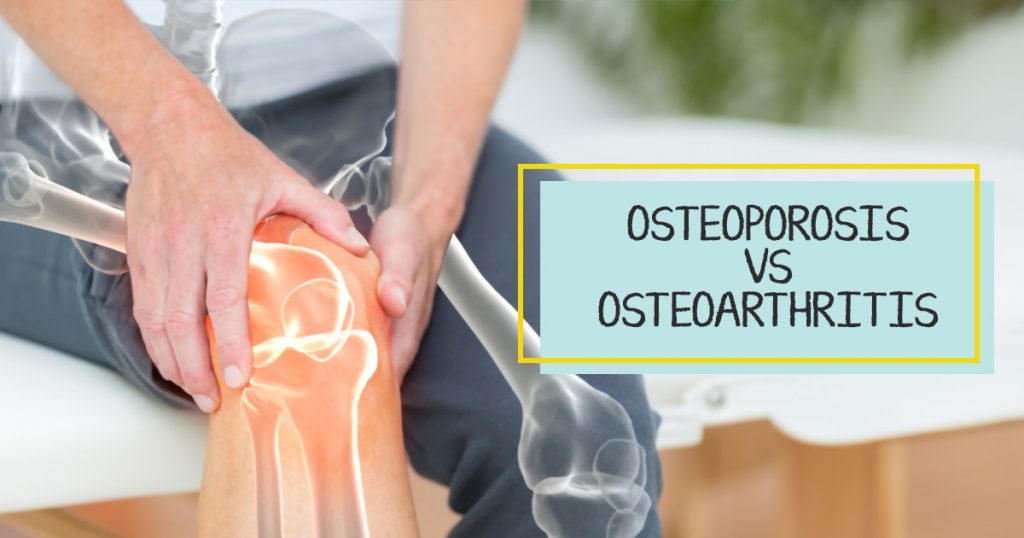 osteoporosis vs osteoarthritis