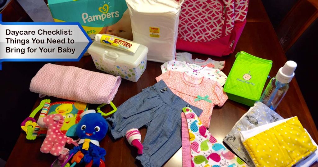 what to pack for daycare