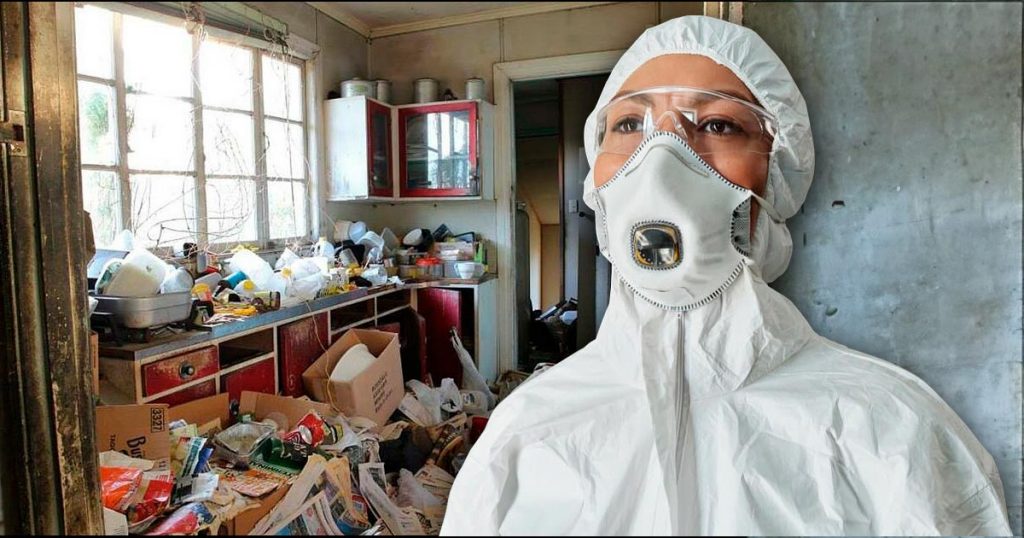 how to clean a hoarders house