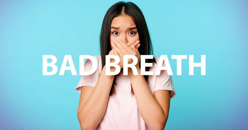 how to treat bad breath
