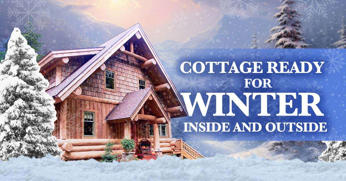 how to winterize a cottage