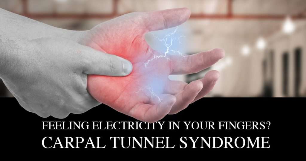 feeling electricity in your fingers