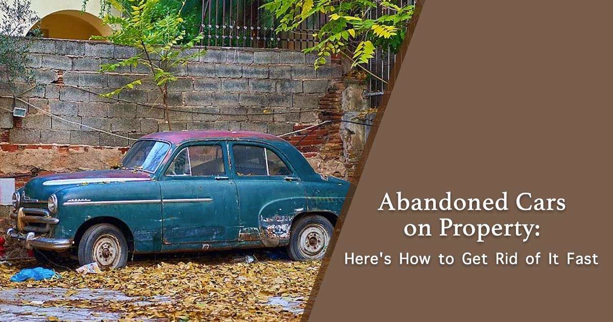 how to get an abandoned car towed