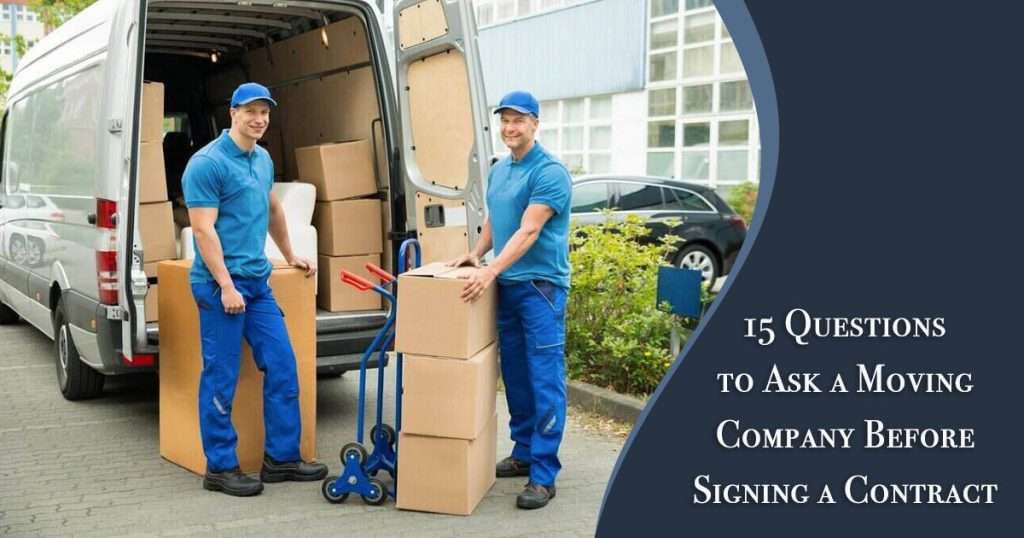 questions to ask moving companies