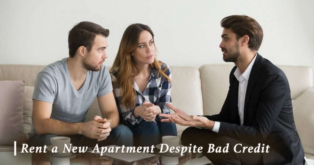 how to rent an apartment with bad credit