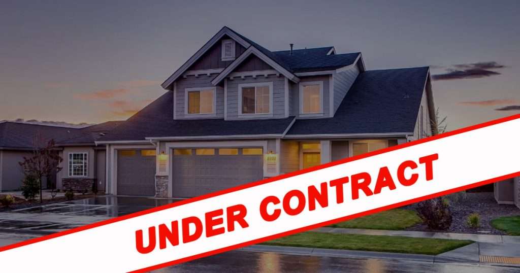 what does under contract mean in real estate