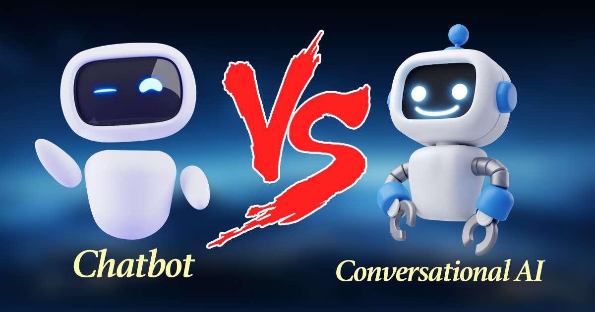 chatbot vs conversational ai