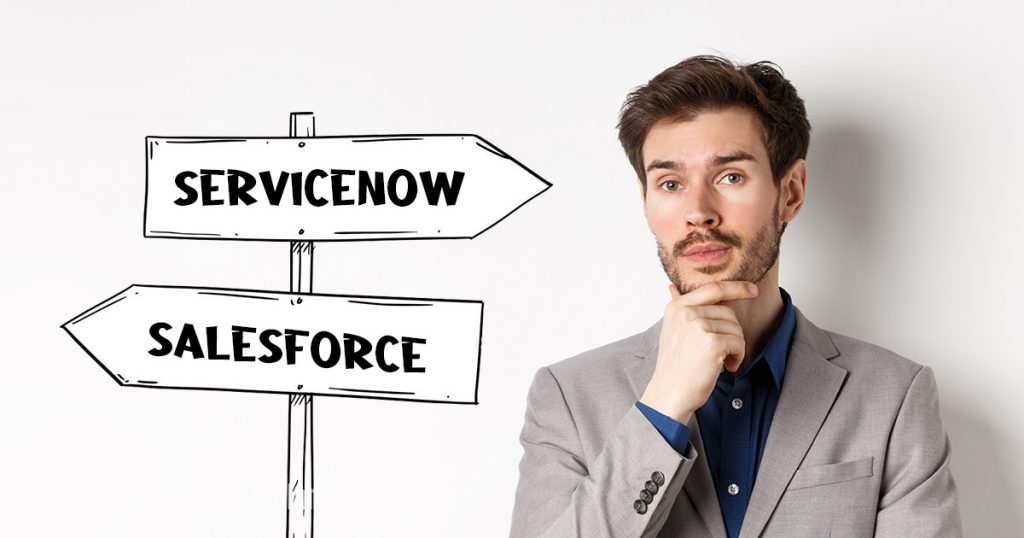 servicenow vs salesforce