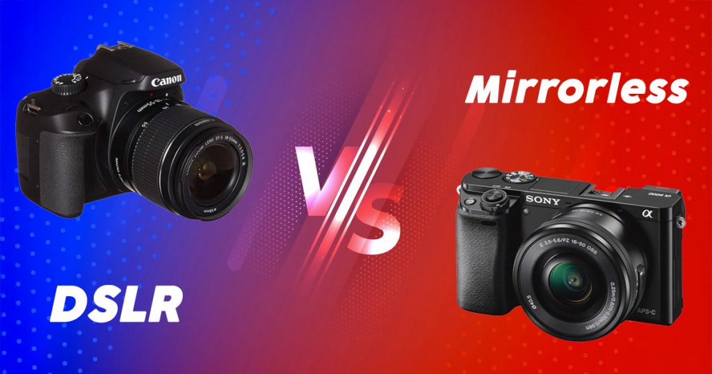 difference between mirrorless and dslr