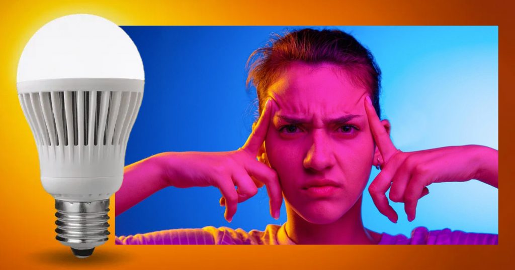 led lights for headache relief