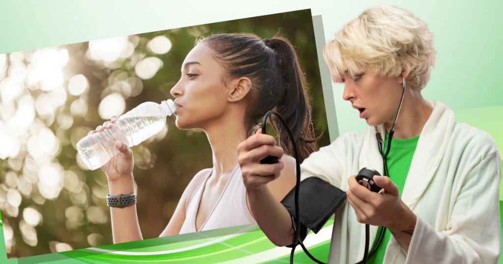 can dehydration cause high blood pressure