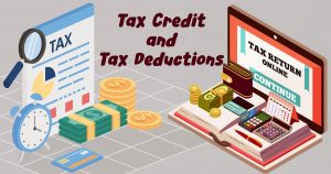 What is the difference between tax credits and tax deductions