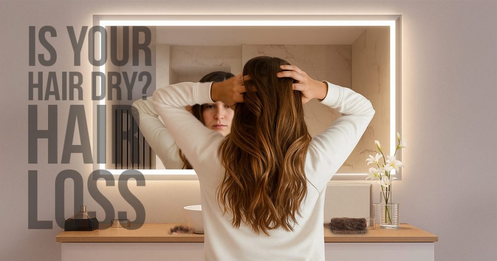 does dehydration cause hair loss