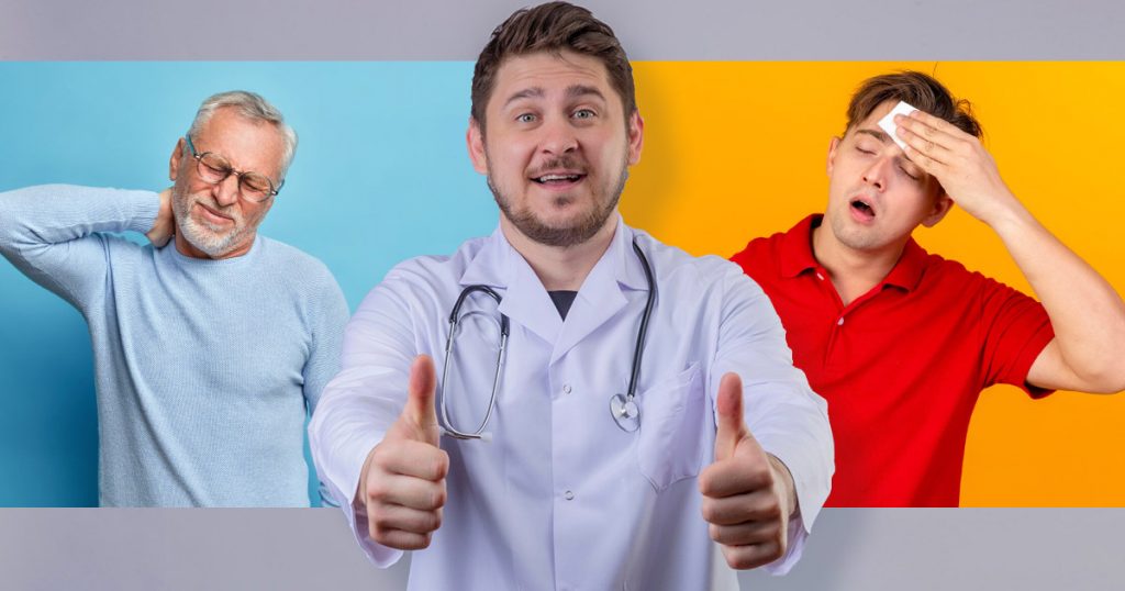 Neck and pain dizziness treatment