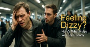 How to stop feeling dizzy
