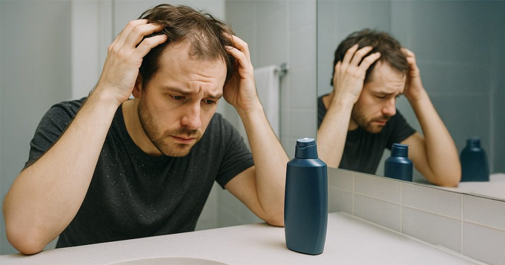 does dandruff shampoo cause hair loss