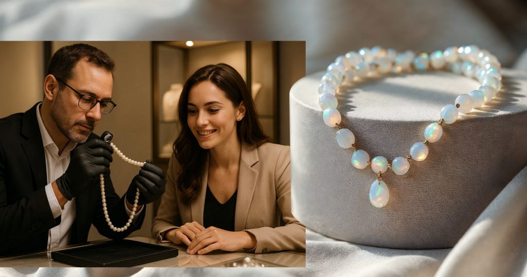 How much are pearl necklaces worth