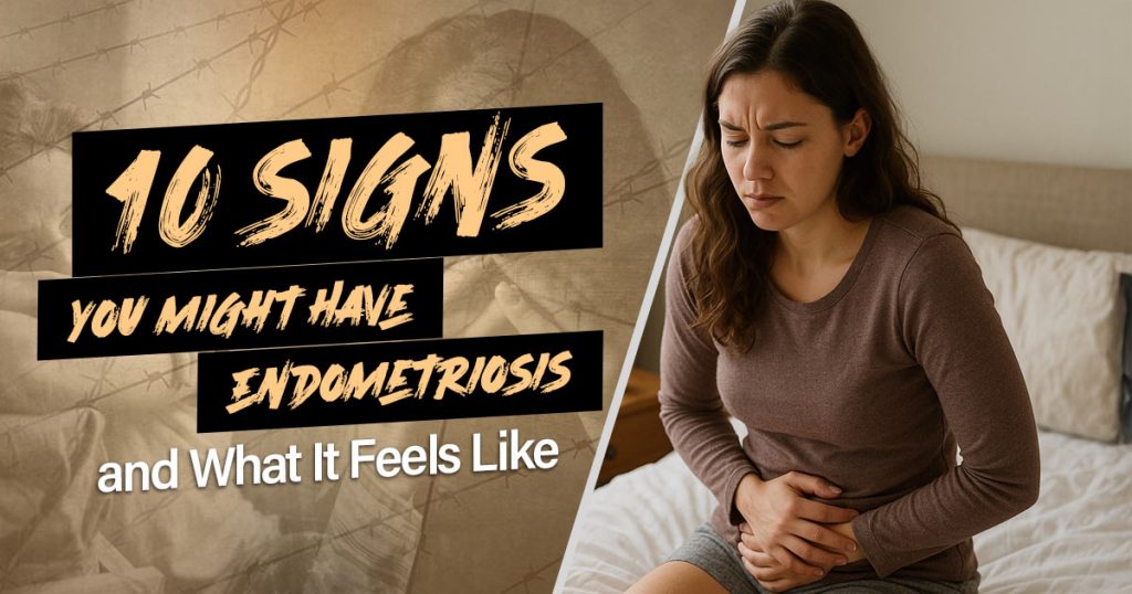 What does endometriosis feel like