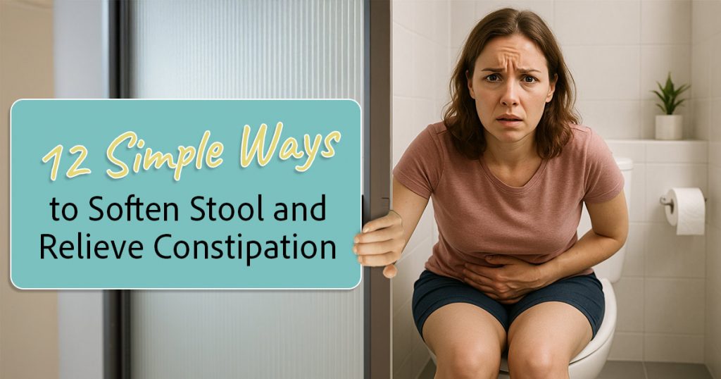 How to soften stool