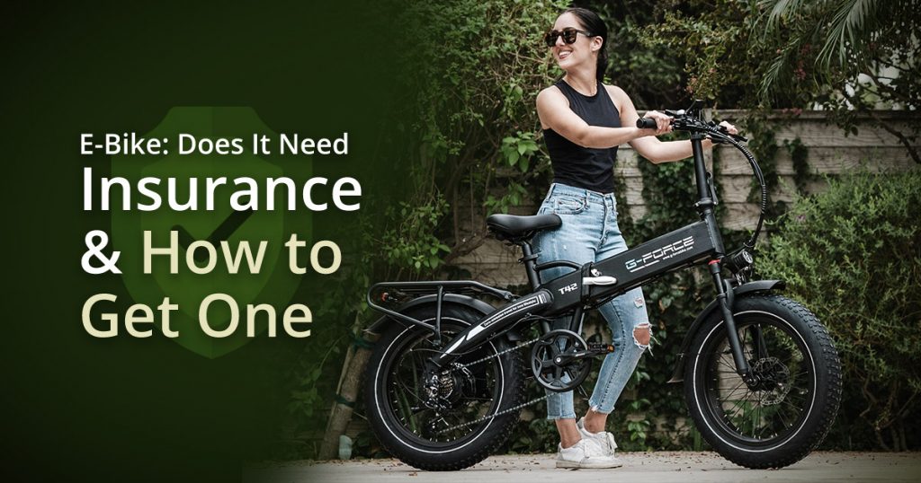 Do you need insurance for an electric bike